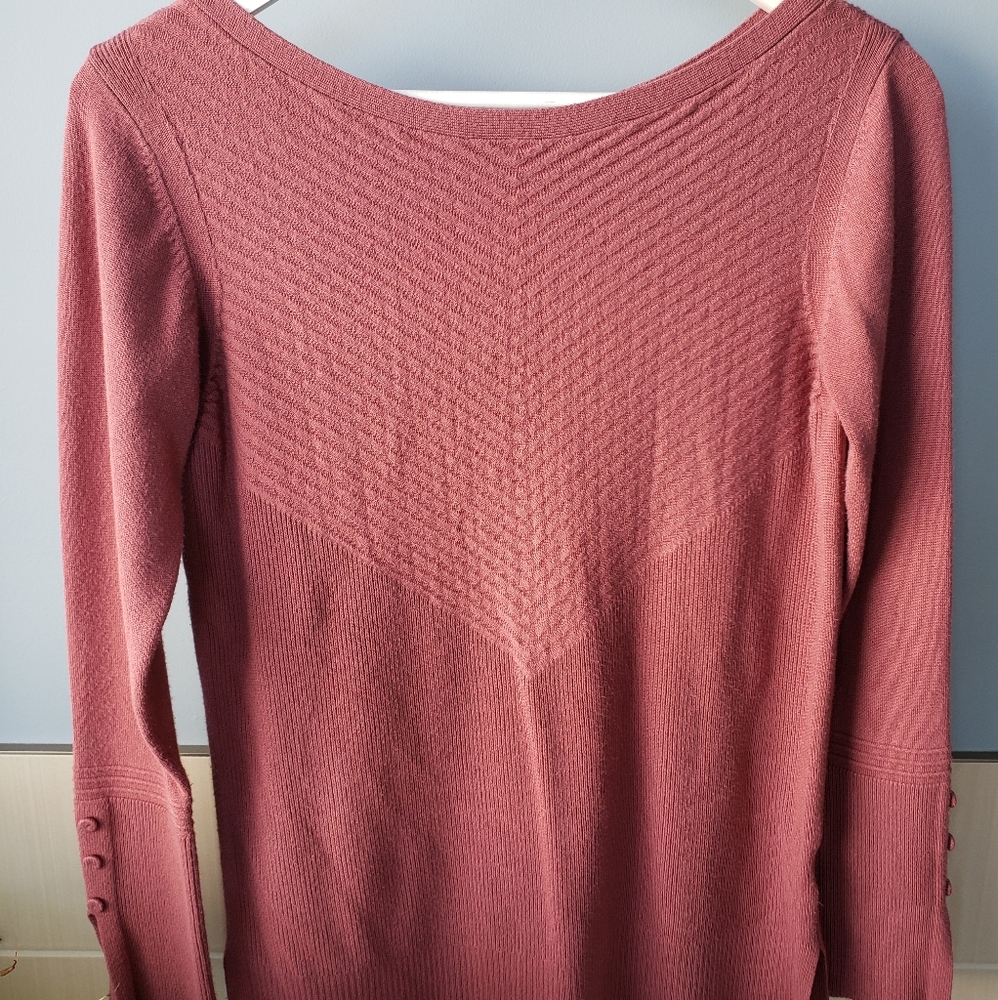 Melanie Lyne pink cotton sweater